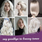 💜Masque capillaire à la kératine violette : fixe la couleur et neutralise les tons cuivrés et jaunes pour les cheveux blonds, gris argentés et méchés.