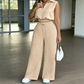 Ensemble détente chic 2 pièces pour femme