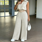 Ensemble détente chic 2 pièces pour femme