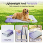 ⏰LAST DAY SALE ONLY￡8.99!!❄Pawchill Pet Cooling Mat for Dogs & Cats 🐾  Naturally Cool Ice-Silk Pad • Breathable, Washable & Soft 🌿  For Floors, Sofas & Car Travel • Multiple Sizes • Gradient Colours ☀️🐶🐱