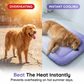 ⏰LAST DAY SALE ONLY￡8.99!!❄Pawchill Pet Cooling Mat for Dogs & Cats 🐾  Naturally Cool Ice-Silk Pad • Breathable, Washable & Soft 🌿  For Floors, Sofas & Car Travel • Multiple Sizes • Gradient Colours ☀️🐶🐱