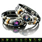 ⏳Time-Limited Special⏰Glow-in-the-Dark Leather Zodiac Sign Bracelet For Men and Women