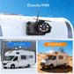 ConewVehicle Caméra de sauvegarde sans fil solaire magnétique avec moniteur HD de 7 po, vue arrière 1080P pour voiture