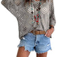 ⏳Time-Limited Special⏰Women's Boho Crochet Tops V Neck Hollow Out Knit Shirts