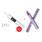 💅Professional Electric Nail Polisher – Smooths thick nails, 99-speed display. Multiple heads for shaping & buffing. 💎
