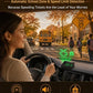 🥳2026 HOT SALE🥳💞50K+ SOLD!🚗⚡ 50% OFF! HUD Car GPS Speedometer – Traffic light countdown & red light camera alerts. Speed & direction on windscreen – no more looking down! 🛡️✨