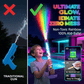 🌈 Pistolet à eau LED arc-en-ciel lumineux | Un plaisir estival qui explose comme par magie ! ✨