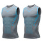 🔥💪 PROMO LIMITÉE 50% ! Gilet Sculptant Ionique pour Homme – Compression Raffraîchissante, Invisible sous les Vêtements, Affine la Silhouette ✨
