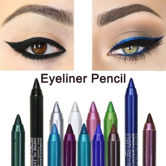 🎁2026 New Arrivals 50% OFF💥Long-lasting Waterproof Eyeliner Pencil, Fashionable Eye Makeup Cosmetics