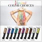 50% DE RÉDUCTION ✨ Craie Colorante Temporaire pour Cheveux – 10 Couleurs, Sans Danger & Part au Shampooing ✨