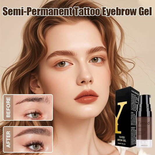 💄 ACHETEZ 1, OFFERT 1 ! ✨ Gel Sourcils Teinté Longue Tenue – Fixation Waterproof, Application Facile & Effet Naturel 🌸🖌️