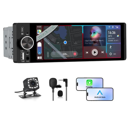 ✨🔥Écran tactile intelligent sans fil 6,36 pouces | Bluetooth | Commande vocale | Écran multimédia HD
