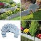 ⏰🌿🏡 PROMO LIMITÉE -50% ! Clôture de Jardin en Pierre Reconstituée – Imitation Pierre, ABS Résistant aux Intempéries, Installation Facile (10/20/40 Pièces)