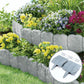⏰🌿🏡 PROMO LIMITÉE -50% ! Clôture de Jardin en Pierre Reconstituée – Imitation Pierre, ABS Résistant aux Intempéries, Installation Facile (10/20/40 Pièces)