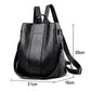 📢📢50 % DE RÉDUCTION !! ⏰ Sac à Dos Femme Grande Capacité – PU, Texture Gaufrée, Élégant 👜