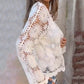 🌷Offre à durée limitée : 50 % de réduction💞Cardigan en dentelle au crochet à boutons