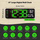 ⚡16" Large Digital Clock with Temperature, Date, Auto DST, Night Light, Auto Brightness Dimmer