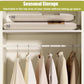 🚪 50% DE RÉDUCTION ! 🧳 Organiseur de Garde-Robe Suspendu – Auto-Compressant, Gain de Place & Avec Fermeture Éclair ✨