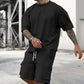 Ensemble t-shirt à manches courtes et short décontracté pour homme