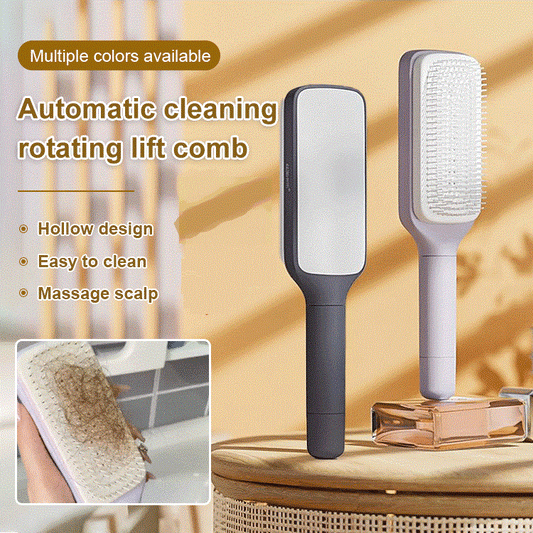 📢👱‍♀️50% DE RÉDUCTION - Peigne de levage rotatif à nettoyage automatique🌸