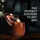 🥃 50% DE RÉDUCTION 🔥 Verre à boire artisanal carbonisé – Verre à whisky en bois original – Design unique, finition brûlée & robuste – parfait pour bourbon, scotch ou cadeau original 🎁