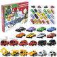 🎉 LIMITED TIME 50% OFF! 🚗Kids Advent Calendar for Boys: Alloy Construction Engineering Vehicle Toy Sets