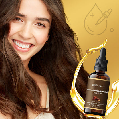 🥰Huile essentielle de qualité supérieure pour les cheveux