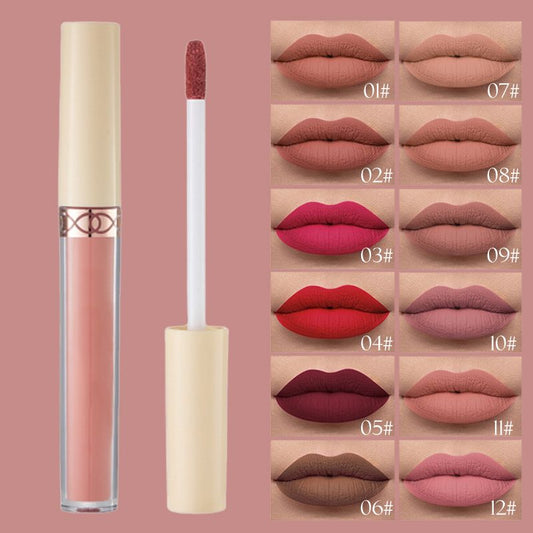 ✨🔥Dreanno® Rouge à lèvres liquide mat et velouté 12 couleurs