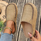 👡 50% DE RÉDUCTION! 🩴 Pantoufles Mules Femme à Bout Large Fermé – Semelle Moelleuse, Antidérapantes & Parfaites Pour Un Confort Douillet À La Maison 🏠