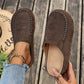 👡 50% DE RÉDUCTION! 🩴 Pantoufles Mules Femme à Bout Large Fermé – Semelle Moelleuse, Antidérapantes & Parfaites Pour Un Confort Douillet À La Maison 🏠