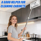 🧹 50% OFF NOW! ✨ Telescopic Flat Dust Mop – Long handle, shark-tooth lock & deep-cleaning – Perfect for ceilings, cabinets & walls 🏠
