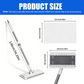 🧹 50% OFF NOW! ✨ Telescopic Flat Dust Mop – Long handle, shark-tooth lock & deep-cleaning – Perfect for ceilings, cabinets & walls 🏠