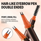 ✨🔥Dual-Ended 2-Fork Liquid Eyebrow Pen