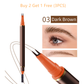 ✨🔥Dual-Ended 2-Fork Liquid Eyebrow Pen