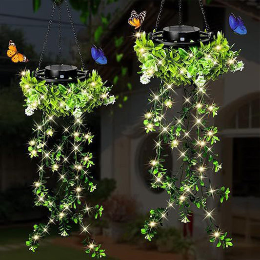 ✨🔥Lampe suspendue à énergie solaire en herbe de Milan🌿
