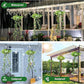 ✨🔥Lampe suspendue à énergie solaire en herbe de Milan🌿