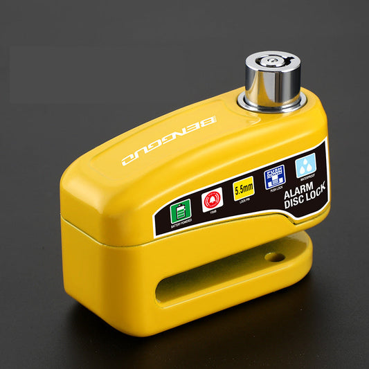 ✨🔥Verrou à disque antivol avec alarme pour moto🔒