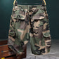 ⏰🔥51 % de réduction pour une durée limitée + livraison gratuite🔥⏰Short cargo camouflage à clous pour homme