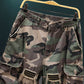 ⏰🔥51 % de réduction pour une durée limitée + livraison gratuite🔥⏰Short cargo camouflage à clous pour homme