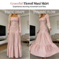 👗 50% DE RÉDUCTION ! Robe Longue Femme Col Carré – Tissu Texturé, Corsage Élastique & Silhouette Flatteuse 🌸