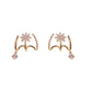 ✨🔥Boucles d'oreilles griffes scintillantes pour femme