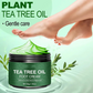 Crème hydratante apaisante pour les pieds à l'aloe vera et à l'arbre à thé