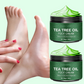 Crème hydratante apaisante pour les pieds à l'aloe vera et à l'arbre à thé