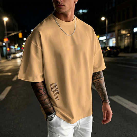 💐50% DE RÉDUCTION ! T-Shirt Urbain Oversize – Imprimé Tendance & Look Streetwear 🎨🔥【Offre Limitée】