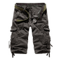 🩳 50% DE RÉDUCTION! 🚚 Short Cargo Homme – Tailles 29 à 42, Poches Multiples, Coupe Décontractée & Parfait Pour L'Été ☀️ Livraison Gratuite