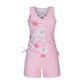 🏊‍♀️ Bedruckter zweiteiliger Tankini-Badeanzug für Damen