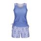 🏊‍♀️ Bedruckter zweiteiliger Tankini-Badeanzug für Damen