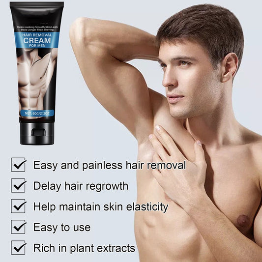 ✨🔥Crème dépilatoire indolore pour hommes