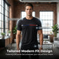 T-shirt graphique minimaliste pour homme