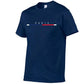 T-shirt graphique minimaliste pour homme